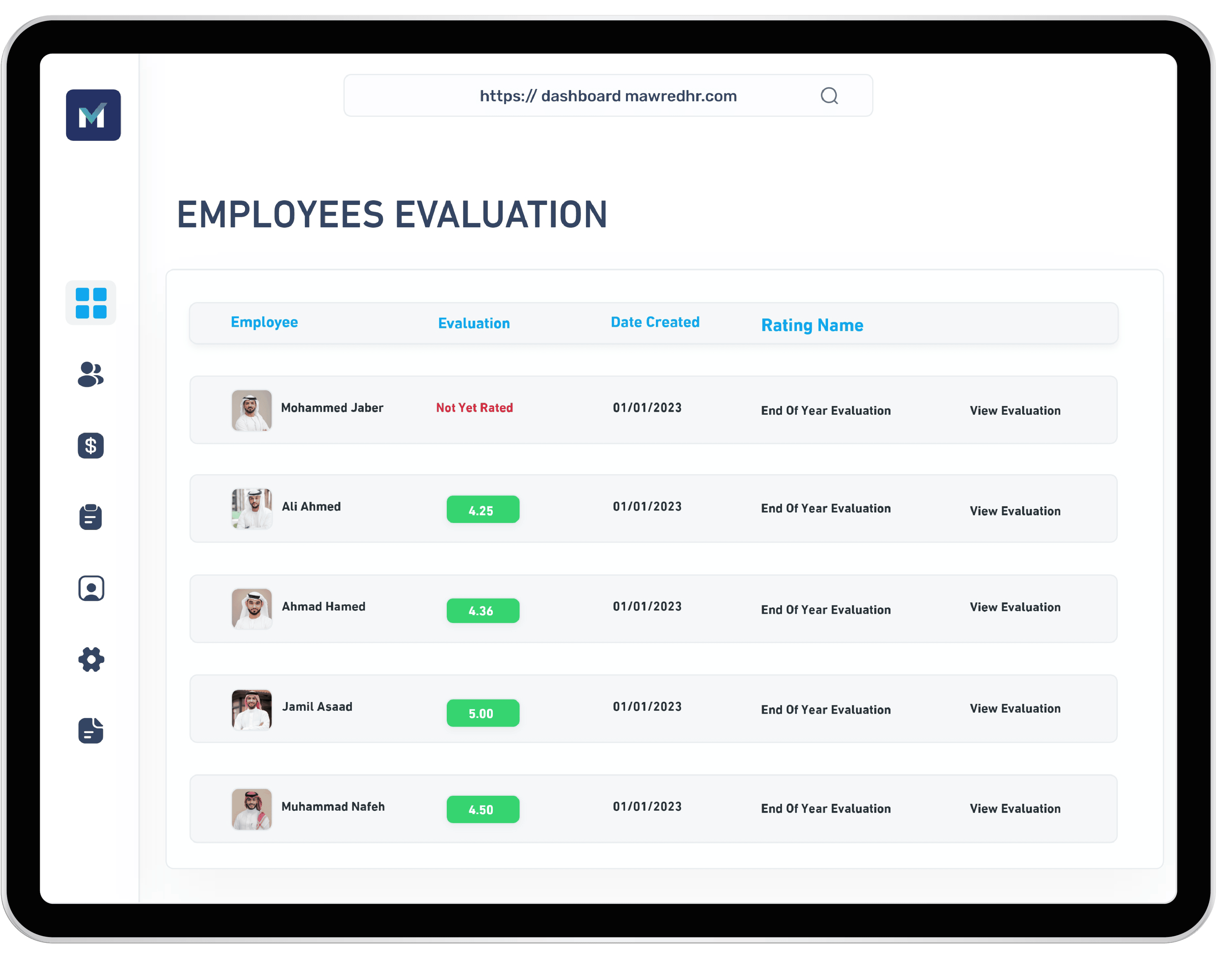 Evaluate your employees